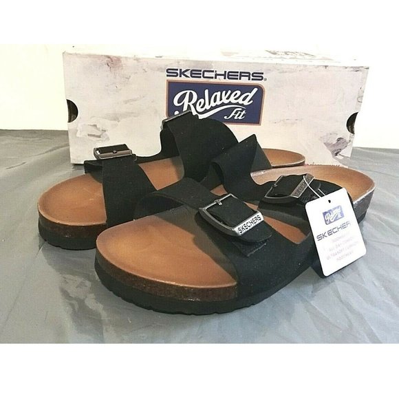 skechers relaxed fit with luxe foam sandals